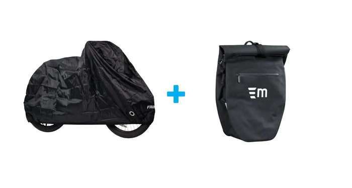 Essential E-Bike Storage Bundle by Magnum (Cover + Pannier) - main image