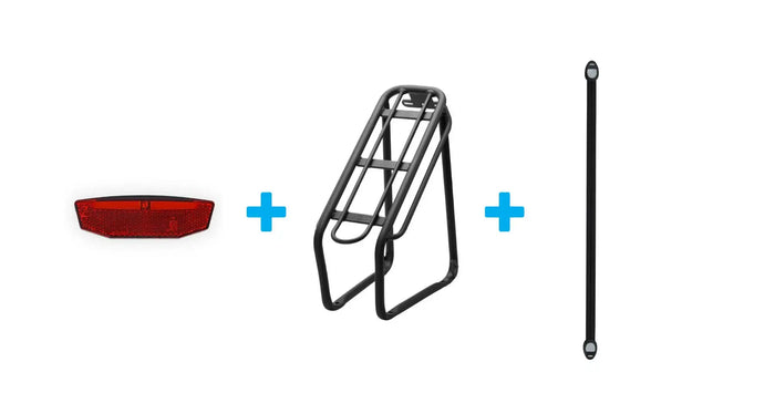 Peak T5/T7 Complete Cargo & Safety Bundle — Ultimate E-Bike Utility Kit - main image