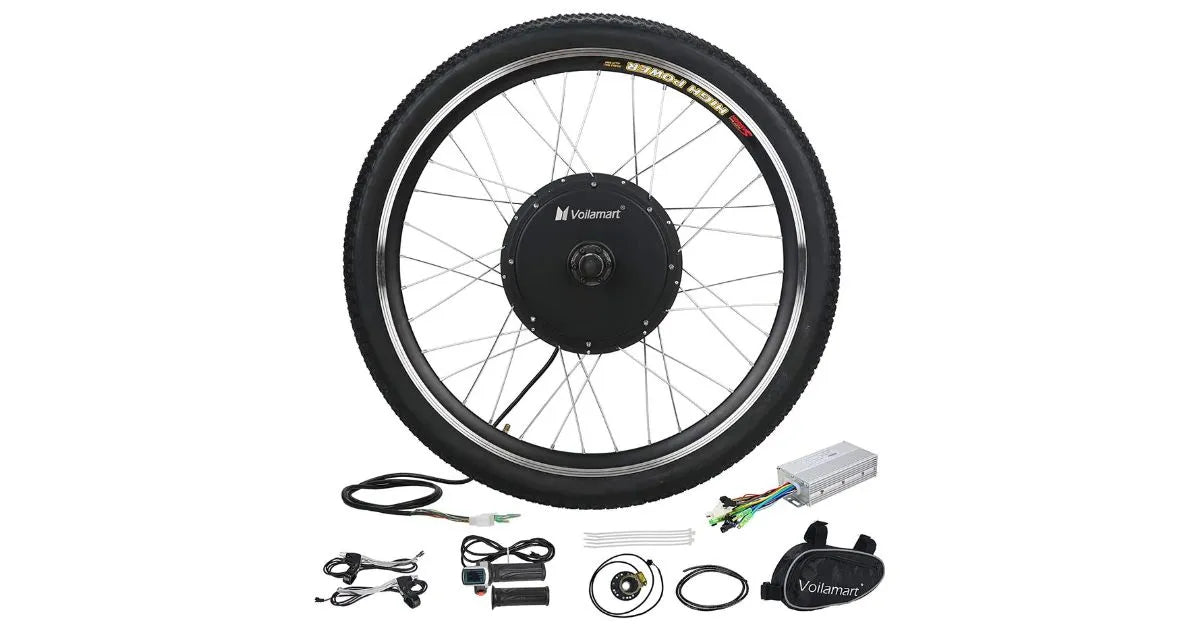 Electric Bike Conversion Kit with Installation – 500W Motor & 17.5AH Battery